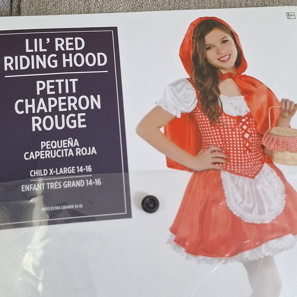 Lil' Red Riding Hood Halloween Costume Girls